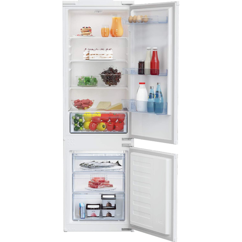 Beko BCSA285K4SN Built-in Combi Fridge Energy Class E 271L · Fridge 271L