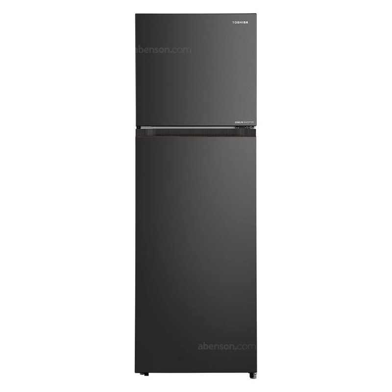 Toshiba GR-RT349WE-PMTH Two-Door Fridge, 9.5 cu ft