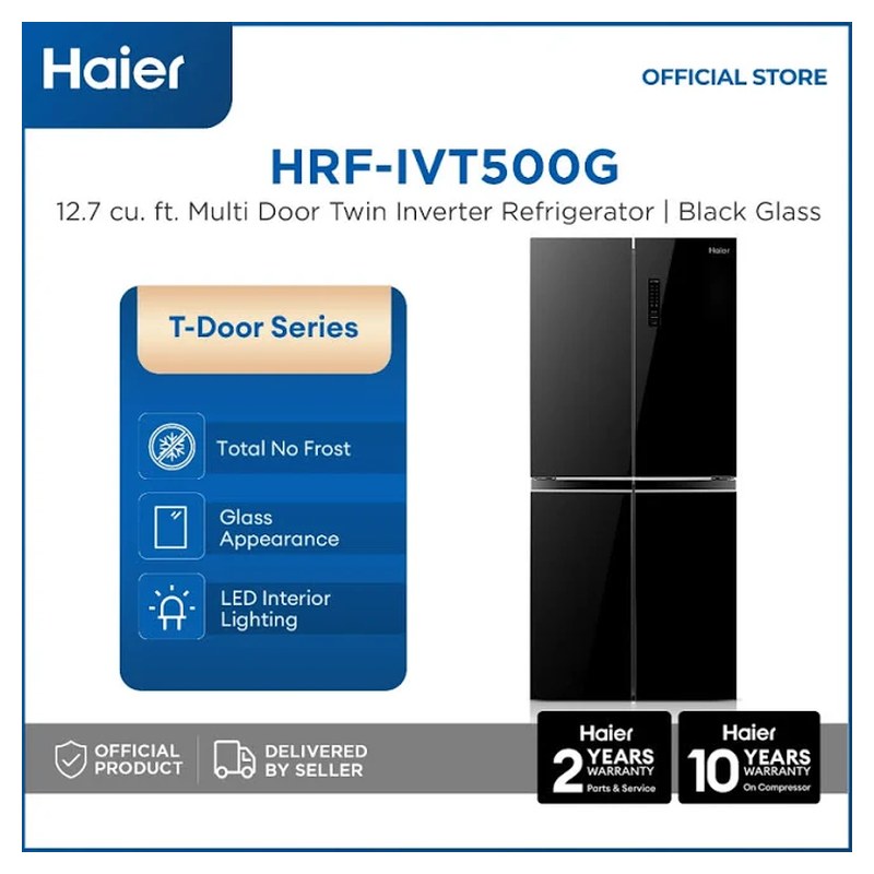 Haier HRF-IVT500G Four Door Refrigerator, 12.7 cu.ft.