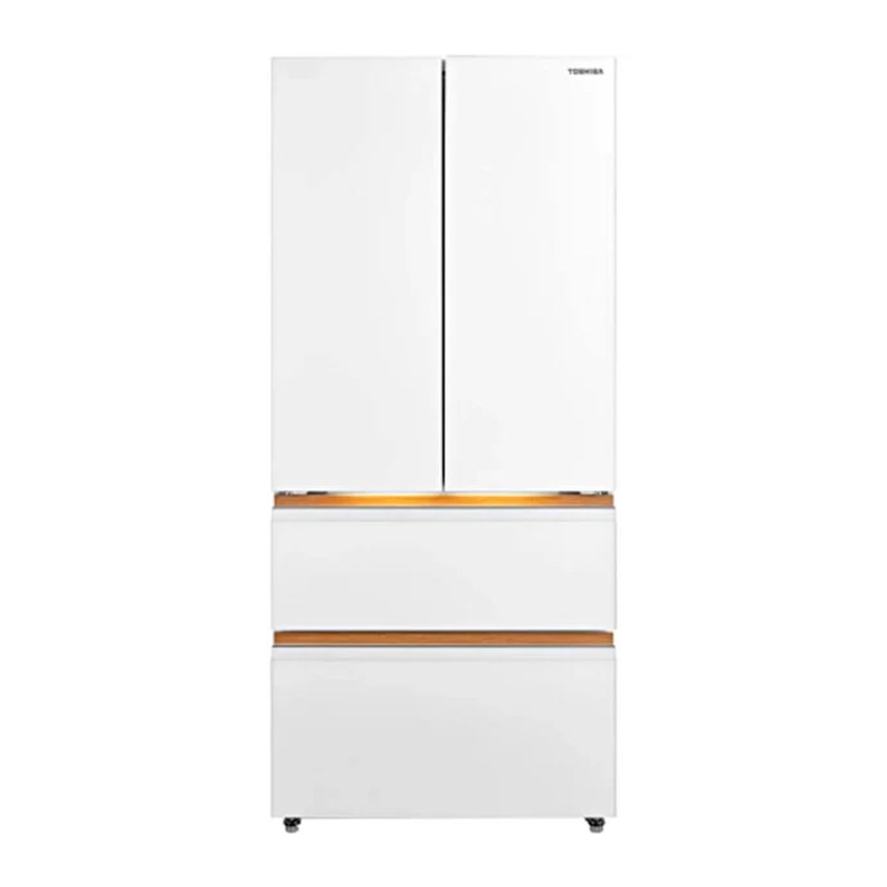 Toshiba GR-RF690WI-PGH French Door Refrigerator, 18.8 cu. ft.