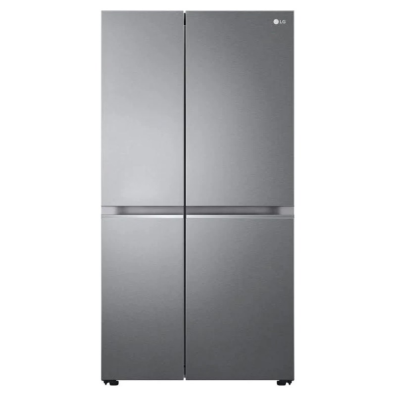 LG GSBV70DSTM Side-by-Side Fridge, 655L, Stainless Steel
