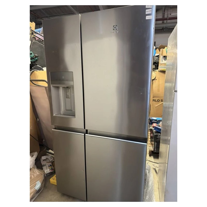 Electrolux EQE6870SA French Door Fridge, 609L Stainless Steel