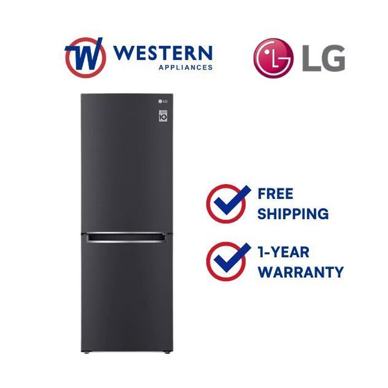 LG GRB369NQRM Bottom Freezer Refrigerator, 11.8 cu.ft., Platinum Silver