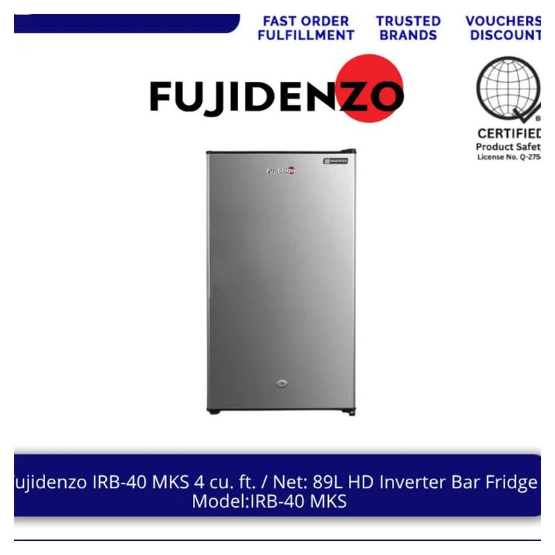 Fujidenzo IRB-40 89L Inverter Bar Fridge